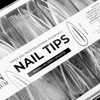 Накладки для швидкого нарощування нігтів Nail Tips NTN Premium, загострені, 100 шт.