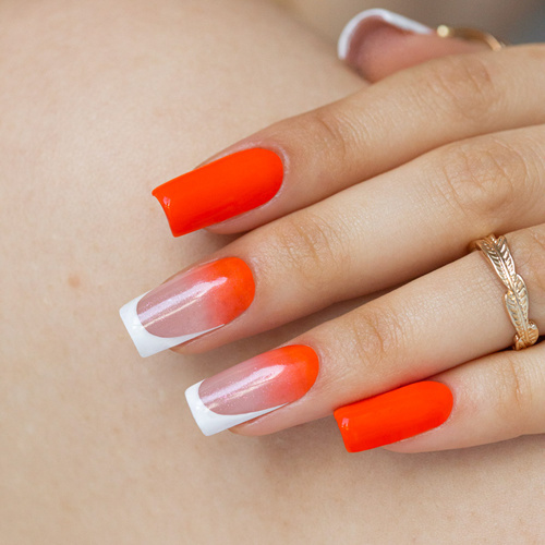 Gel de renforcement pour ongles sans HEMA/Di-HEMA, à l'huile d'arbre à thé MollyLac HerbaLine Shiny Flakes by Gosia Kruś 5 g