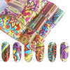 Folia transferowa 100 cm retro paisley Nr 3