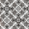 Folia transferowa do paznokci 80 cm Flower black Nr 1