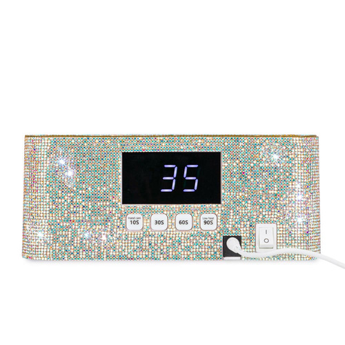 Lámpara UV/LED para uñas de 36 W Molly Nails para esmaltes híbridos, geles y acrilogel con circonitas V9