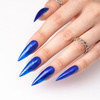 Kolorowy top bez przemywania top no wipe Crystal Glass Molly Nails Blue HEMA/Di-HEMA Free 10g