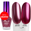 10+1gratis Lakier klasyczny MollyLac Mirror efekt lustrzany/metaliczny Nr 08 10 ml