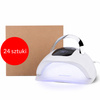 Lot de 24 lampes UV/LED pour ongles 320 W « No Name » pour vernis hybrides, gels et acrylogels, blanches, X19, câble de 3 m de long