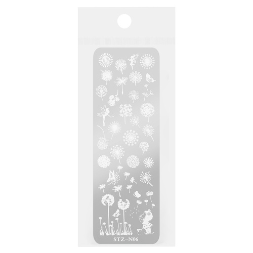 Blaszka do stempli ze wzorkami Wonderland STZ-N06