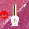 5+1 gratis Molly Nails Duo Flashing Lights Spell On You HEMA/Di-HEMA-freier Hybridlack 8 g Nr. 600