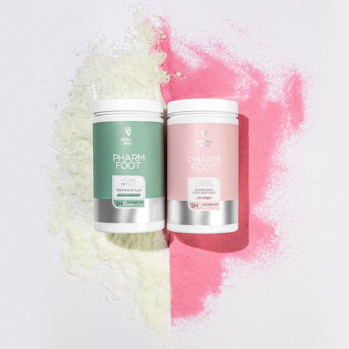 Victoria Vynn Pharm Foot FRESH CRYSTALS Refreshing Foot Bath Salt with Collagen, 1250 g