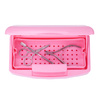 Stérilisateur pour instruments avec vitre, rose