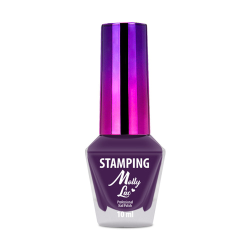 Smalto per timbri e stamping MollyLac viola 10 ml n. 7