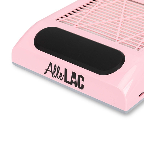 20 unidades. Filtro de polvo de 80 W tipo casete AlleLac, con 1 ventilador, color rosa, 858-8