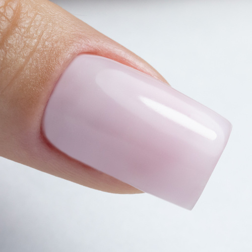 10 + 1 gratuit : Base caoutchouc LED/UV avec fibres Molly Nails Rubber Fiber Base Angel Pink 10 g