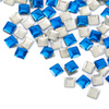 ShinePins: borchie lisce, decorazioni luccicanti per unghie, quadrate, grandi, NTN Premium n. 13, 5 g