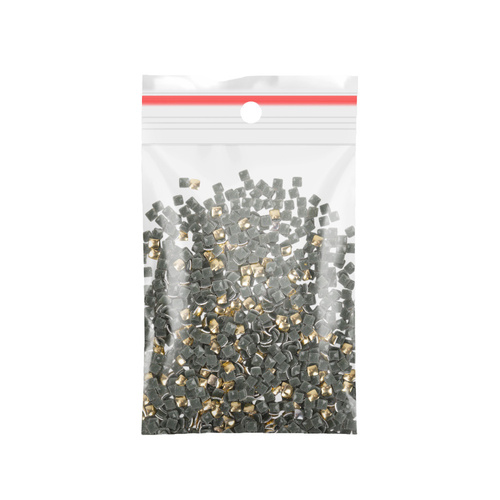 ShinePins gładkie ćwieki błyskotki ozdoby do paznokci kwadratowe mini NTN Premium Nr 8 5g