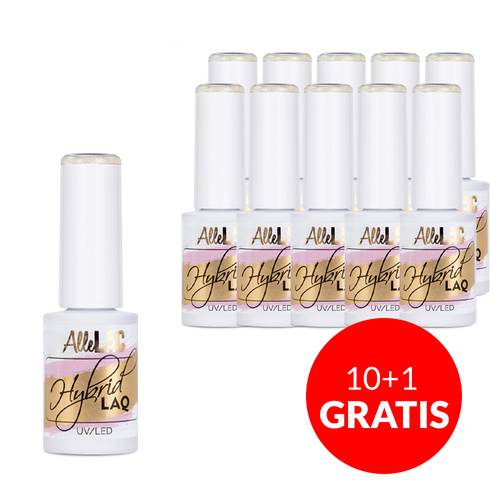 10+2gratis Lakier hybrydowy LED/UV Gel Polish Nr 284 Cat Eye Limited Edition AlleLac 5g
