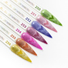 5+1gratis Lakier hybrydowy LED/UV Gel Polish Cat Eye Glacier Crush Nr 251 Rose Molly Nails HEMA/Di-HEMA Free 8g