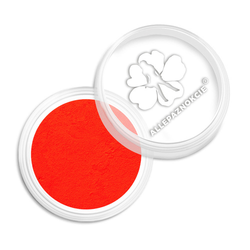 Poudre pour ongles Smoke Nails, effet fumé, Allepaznokcie, orange foncé fluo, n° 06