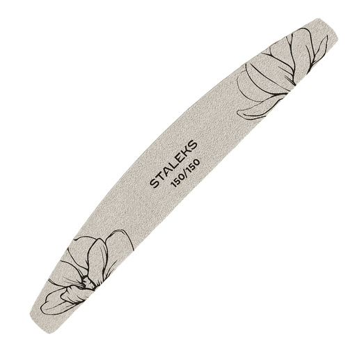 Pilnik mineralny do paznokci łódka półksiężyc 150/150 Staleks Expert 40 25 szt