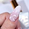 Creative Flow Color Gel - creative NailArt gel for melting, soft designs Molly Nails White HEMA/Di-HEMA free 5 g