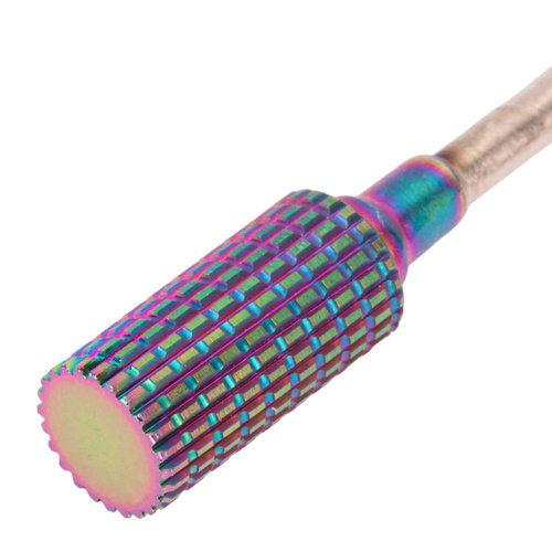 Professioneller Kobalt-Wolfram-Fräser, Regenbogenmodell, Large Barrel, M, T 3/32'', Nr. 4