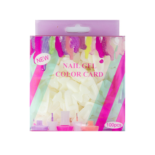 Tipsy Nail Gel Color Card kokarda ekspozytor na kolory do ramek ekspozytorów klaserów na holder 100 szt