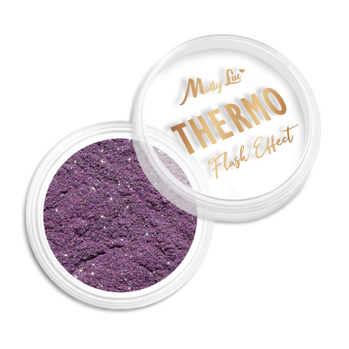 Pyłek do paznokci Thermo Flash Effect MollyLac 0,5 g Nr 4