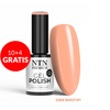 10 + 4 gratuits - Vernis hybride LED/UV Gel Polish Oranges n° 535 Édition limitée NTN Premium sans HEMA/Di-HEMA, 5 g