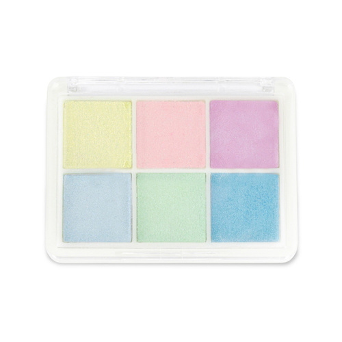 10 + 1 gratis: Polvo para uñas con efecto espejo, estuche de 6 colores Molly Nails n.º 8