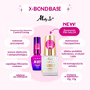 Baza wcierka baza zwiększająca przyczepność manicure pedicure X-Bond Base Pro Salon MollyLac HEMA/Di-HEMA Free Clear 15 gram