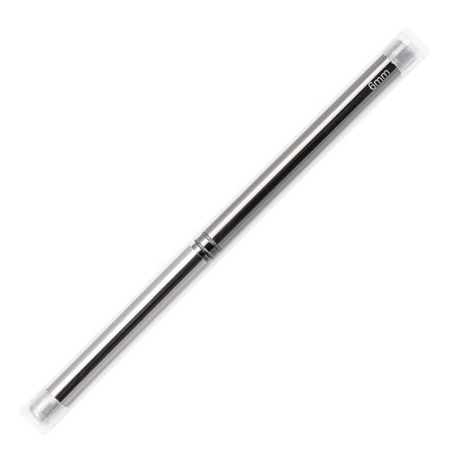 Pędzelek do zdobień 6mm metalowy No Name