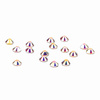 SS10 Crystal AB glass nail rhinestones, approx. 50 pcs.