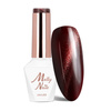 Lakier hybrydowy LED/UV Gel Polish Reds Cat Eye Red Nr 237 MollyNails HEMA/Di-HEMA Free 8g