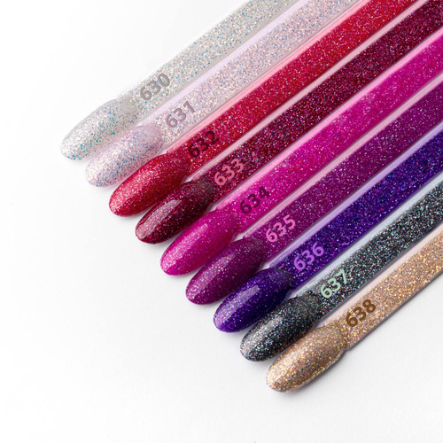 Vernis hybride Molly Nails Spotlight Passionate sans HEMA/Di-HEMA, 8 g, n° 633