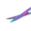 Cosmetic scissors for nail cuticles, template NN002 rainbow