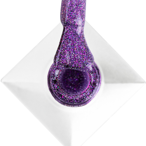 5+1gratis Lakier hybrydowy Molly Nails Shocking Shine Time Lie HEMA/Di-HEMA Free 8g Nr 682