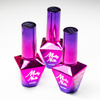 20 + 2 in omaggio: Set MollyNails Water Drop Effect: Creative Flow Base senza HEMA/Di-HEMA da 10 g e Diamond Ultra Shine top no wipe trasparente da 10 g