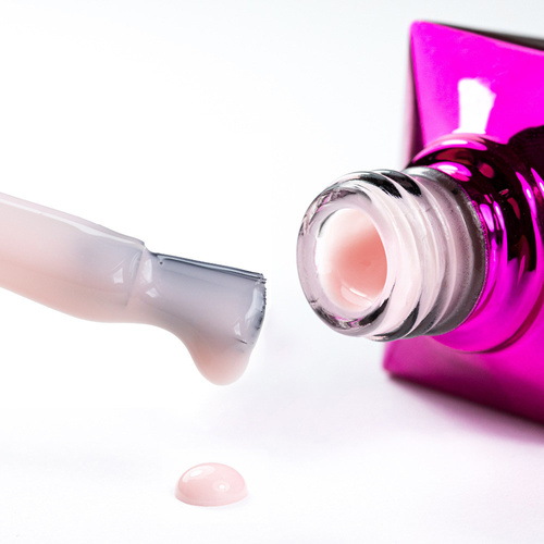 10+1gratis Baza kauczukowa elastyczne paznokcie S.O.S. Antidotum Molly Nails Powder Pink 10g