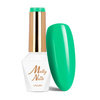 Lakier hybrydowy Molly Nails Green Party Crystal Grass HEMA/Di-HEMA Free 8g Nr 84