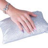 Bracciolo con cuscino per manicure glitterato olografico