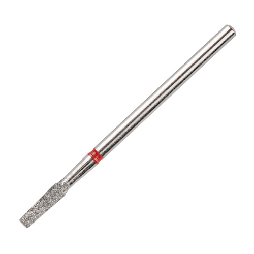Diamantfräser, abgeschrägter Konus, rot, fein