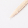 Stäbchen aus Orangenholz, 100 Stück, Länge 9,5 cm