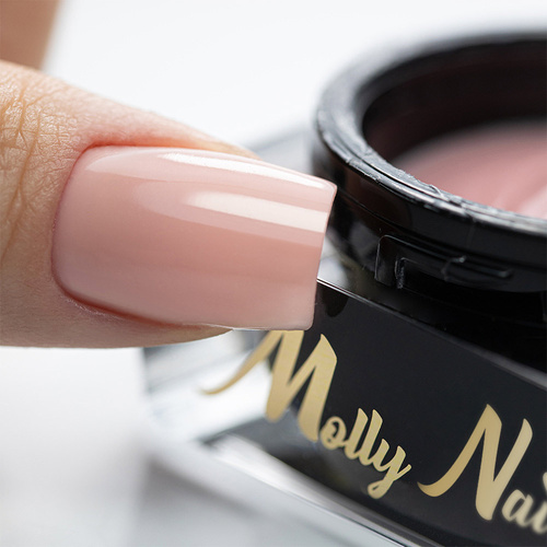 Густий гель для нарощування Salon Cover Soft Jelly від Ewelina Staszak MollyNails, не містить HEMA/Di-HEMA, 15 г