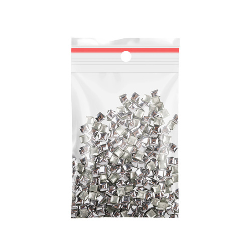ShinePins gładkie ćwieki błyskotki ozdoby do paznokci kwadratowe large NTN Premium Nr 2 5g