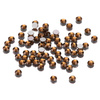 SS5 Smoked Topaz glass nail rhinestones, approx. 50 pcs