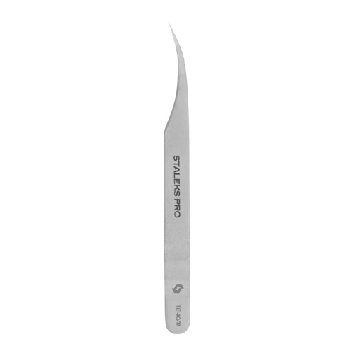 Staleks Expert 40 TYPE 11 curved eyelash tweezers