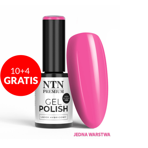10 + 4 gratis LED/UV-Hybridlack Gel Polish Pinks Nr. 543 Limited Edition NTN Premium HEMA/Di-HEMA-frei 5 g