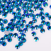 Cyrkonie do paznokci szklane SS5 Blue Zircon AB ok.1440 szt. paczka