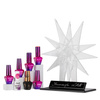 Baza kauczukowa Rubber Base 2w1 Up&Colour MollyLac Light Purple HEMA/Di-HEMA Free 10g nr 4