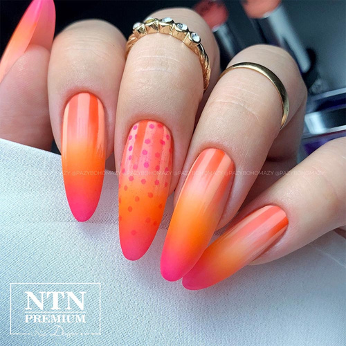 Lakier hybrydowy NTN Premium California Collection Neon HEMA/Di-HEMA Free 5g Nr 142