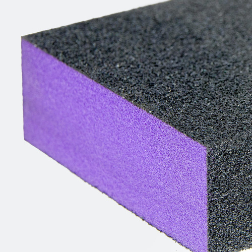 Blocco per pedicure con pietra pomice, viola