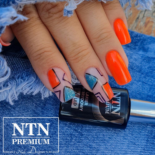 Lakier hybrydowy NTN Premium California Collection Neon HEMA/Di-HEMA Free 5g Nr 142